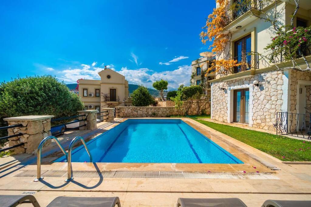 Azure Apartment With Sea View In Kalkan Kültér fotó
