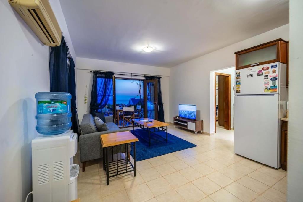 Azure Apartment With Sea View In Kalkan Kültér fotó